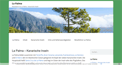 Desktop Screenshot of la-palma.kanaren-insel.org