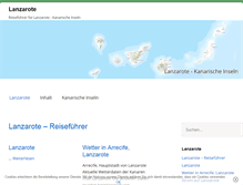 Tablet Screenshot of lanzarote.kanaren-insel.org